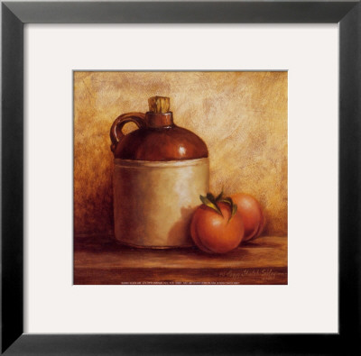 Jug With Peaches by Peggy Thatch Sibley Pricing Limited Edition Print image
