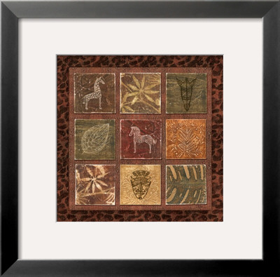 Tribal Collage I by Charlene Audrey Pricing Limited Edition Print image