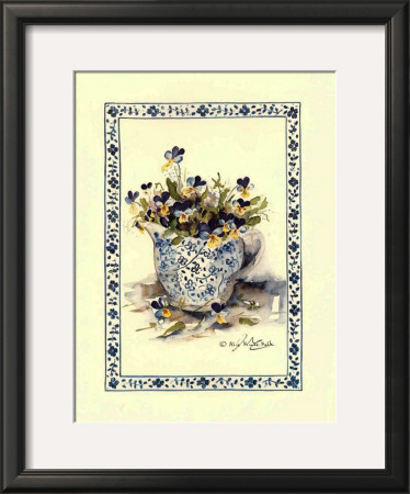 Pansies Ii by Alie Kruse-Kolk Pricing Limited Edition Print image