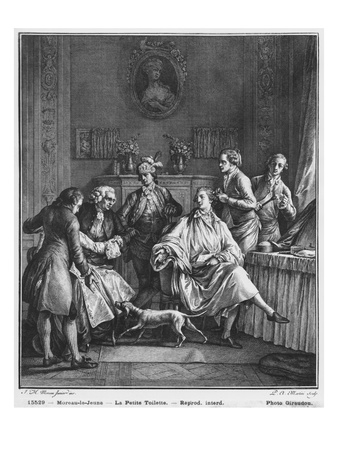 The Small Toilette, Engraved By Pietro Antonio Martini by Jean Michel Moreau The Younger Pricing Limited Edition Print image