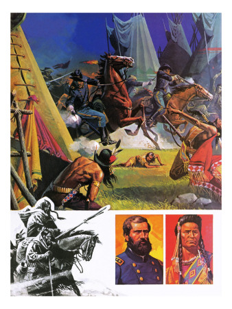 Trek Of The Nez Perce by Severino Baraldi Pricing Limited Edition Print image