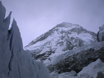 Seracs On The Southside Of Everest, Nepal by Michael Brown Pricing Limited Edition Print image