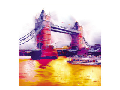 Tower Bridge, London by Tosh Pricing Limited Edition Print image