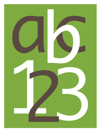 Green Abc And 123 by Avalisa Pricing Limited Edition Print image