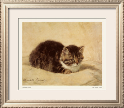 The Parson's Kitten by Henriette Ronner-Knip Pricing Limited Edition Print image