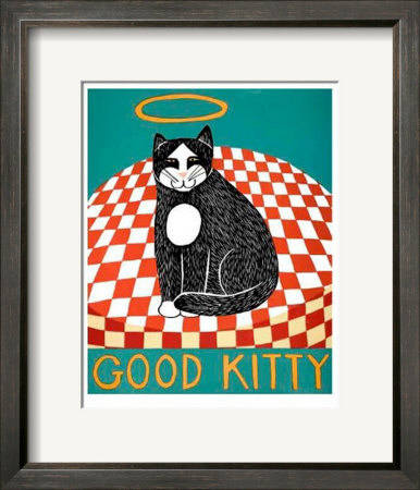 Good Kitty by Stephen Huneck Pricing Limited Edition Print image