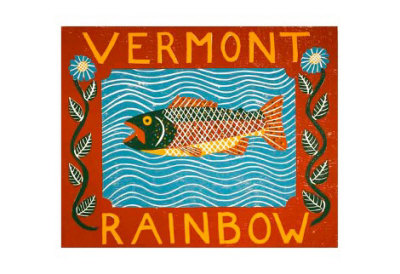 Vermont Rainbow by Stephen Huneck Pricing Limited Edition Print image