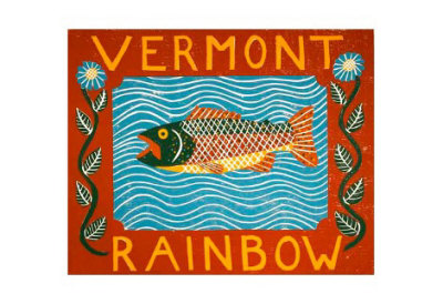 Vermont Rainbow by Stephen Huneck Pricing Limited Edition Print image