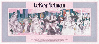 Polo Lounge by Leroy Neiman Pricing Limited Edition Print image