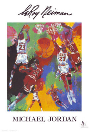 Michael Jordan by Leroy Neiman Pricing Limited Edition Print image
