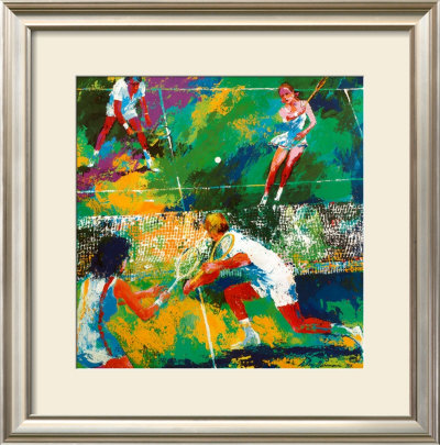 Mixed Doubles by Leroy Neiman Pricing Limited Edition Print image