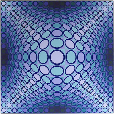 Cosca by Victor Vasarely Pricing Limited Edition Print image