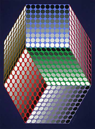 Togonne by Victor Vasarely Pricing Limited Edition Print image