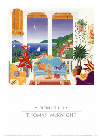 Dominica by Thomas Mcknight Pricing Limited Edition Print image