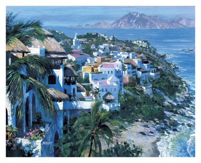Hillside Villas by Howard Behrens Pricing Limited Edition Print image