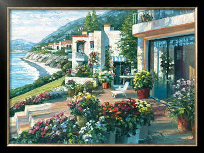 Pacific Patio by Howard Behrens Pricing Limited Edition Print image