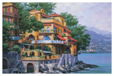 Portofino Villa by Howard Behrens Pricing Limited Edition Print image