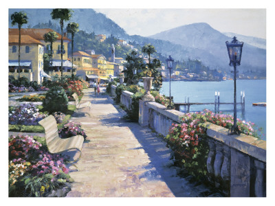 Bellagio Promenade by Howard Behrens Pricing Limited Edition Print image
