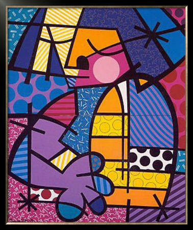 Jennifer by Romero Britto Pricing Limited Edition Print image