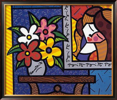 Living Room by Romero Britto Pricing Limited Edition Print image