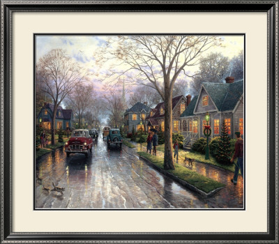 Hometown Christmas by Thomas Kinkade Pricing Limited Edition Print image