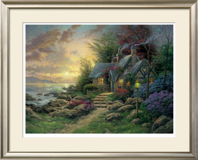 Seaside Hideaway by Thomas Kinkade Pricing Limited Edition Print image