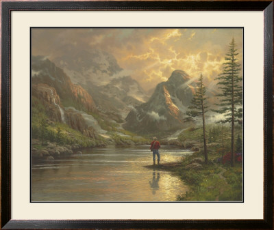 Almost Heaven by Thomas Kinkade Pricing Limited Edition Print image