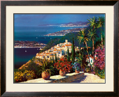 Eze Village by Kerry Hallam Pricing Limited Edition Print image