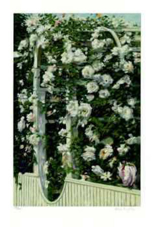 White Rose Arbor by Greg Singley Pricing Limited Edition Print image