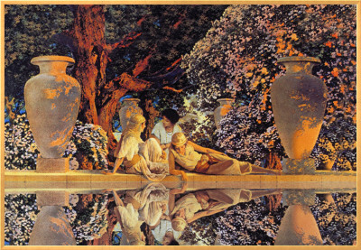 Garden Of Allah by Maxfield Parrish Pricing Limited Edition Print image