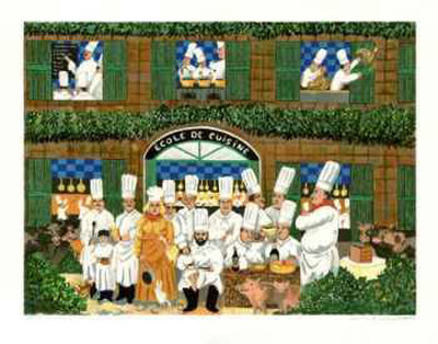 Ecole De Cuisine by Guy Buffet Pricing Limited Edition Print image