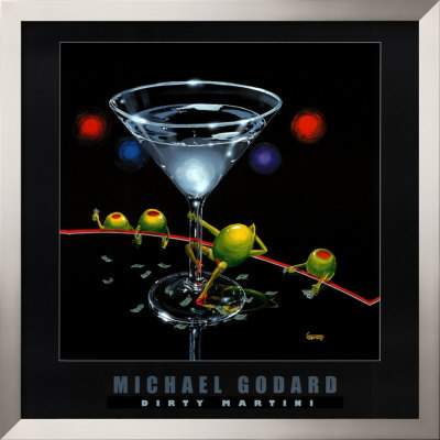 Dirty Martini by Michael Godard Pricing Limited Edition Print image