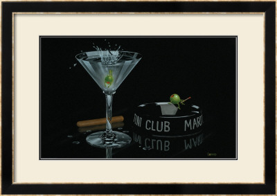 Martini Club by Michael Godard Pricing Limited Edition Print image