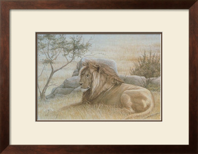 Golden Lion by Dennis Curry Pricing Limited Edition Print image