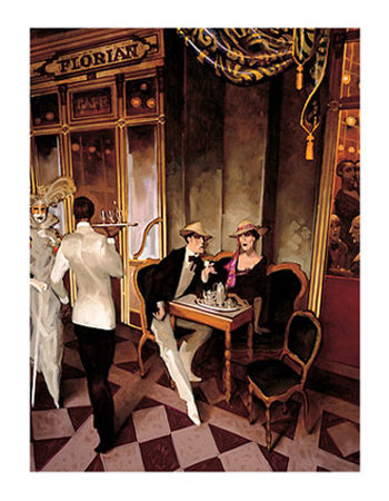 Cafe Florian by Juarez Machado Pricing Limited Edition Print image