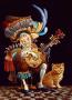 Serenade Orange Cat by James Christensen Limited Edition Pricing Art Print