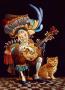 Serenade Orange Cat by James Christensen Limited Edition Print