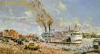 Steamer St Paul Pstrun by Michael Blaser Limited Edition Pricing Art Print