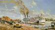 Steamer St Paul Pstrun by Michael Blaser Limited Edition Print