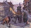 Steep Street by James Gurney Limited Edition Print