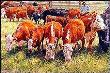 One Cow Too Many by Lee Cable Limited Edition Pricing Art Print