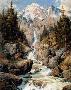 Majestic Cascade by Larry Dyke Limited Edition Print