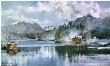 Halibut Cove by Nita Engle Limited Edition Pricing Art Print