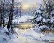 First Snowfall by Charles Vickery Limited Edition Pricing Art Print