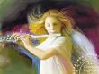 Angel With Flute by Nancy Noel Limited Edition Pricing Art Print