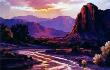 Days End Red Rock by Beverly Carrick Limited Edition Print