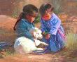 Navajo Kids by Bonnie Conrad Limited Edition Pricing Art Print