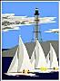 Marblehead Light Apser by Eric Holch Limited Edition Pricing Art Print