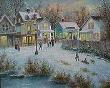 Evening Shoppers by Dennis Patrick Lewan Limited Edition Print