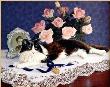 Mischief & Roses by Joan Sharrock Limited Edition Print